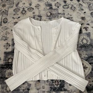 Garage Ribbed Courtney Cardigan